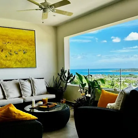 Penthouse Avec Vue Panoramique Sur La Baie De Tamarin Apartment